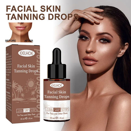 Facial Skin Tanning Cream Beach Sexy Solarium Outdoor Sun Skin Natural Suntan Protection Fast Face Tanner Bronzer Tan Skin Cream