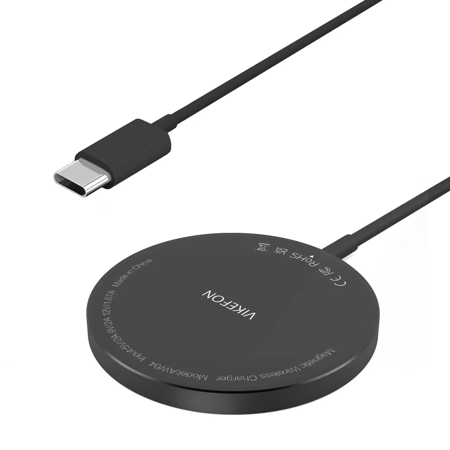 100W Magnetic Wireless Charger Pad USB + Type C For Magsafe iPhone 16 15 14 13 12 Pro Max Fast Charging Dock Station Chargers