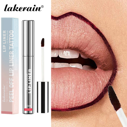 4PCS Highly Pigmented Lip Liner Tattoo Matte Peel Off Enhance Lips Lip Liner Lasting Lip Stain Waterproof Transfer-proof Lipstic